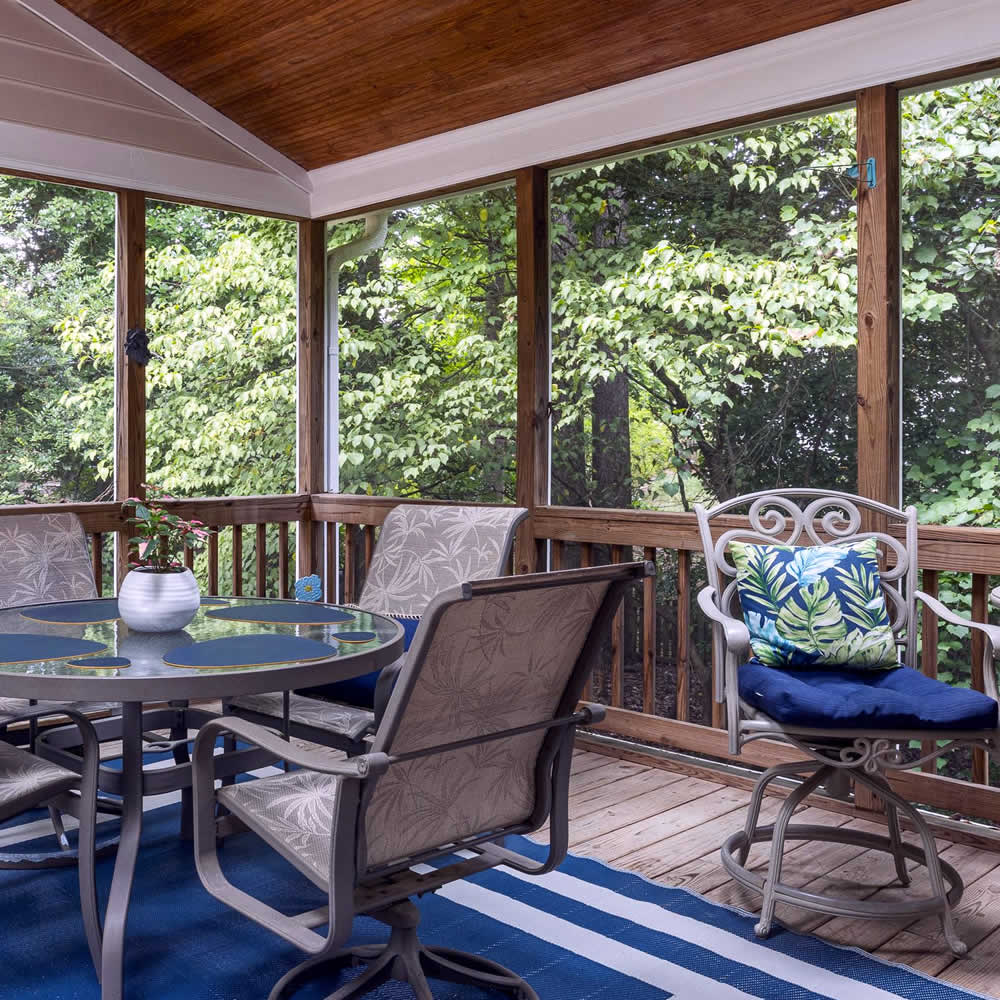 Custom Screened Porch Construction