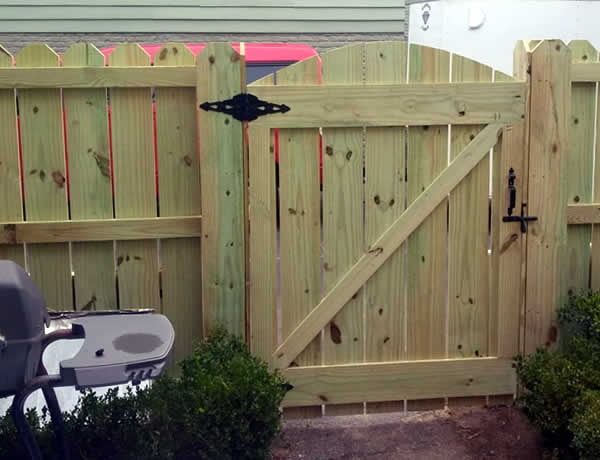 Custom Wood Fence