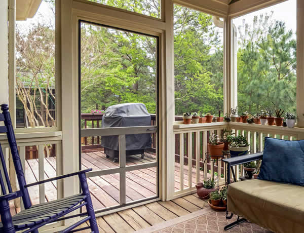 Screened Porch Construction