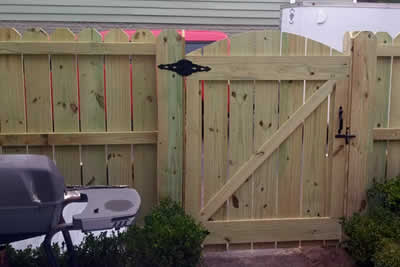 Wood Fence Installation